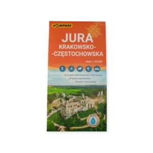 Mapa Jura Krakowsko-Częstochowska 1:50 000 laminowana