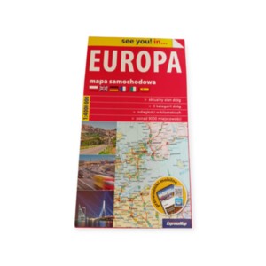 Mapa Europa Mapa Samochodowa 1:4 000 000