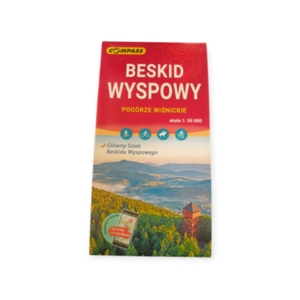 Mapa Beskid Wyspowy Podgórze Wiśnickie 1:50 000