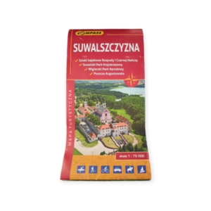 Mapa Suwalszczyzna 1:75 000