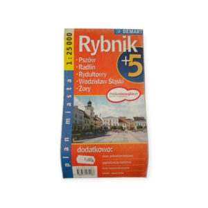 Mapa Rybnik 1:25 000