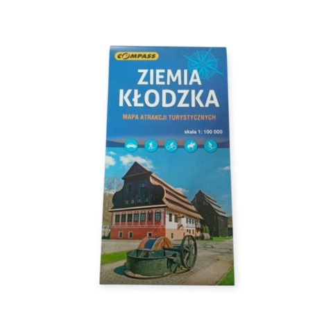 Mapa Ziemia Kłodzka Mapa Atrakcji Turystycznych 1:100 000