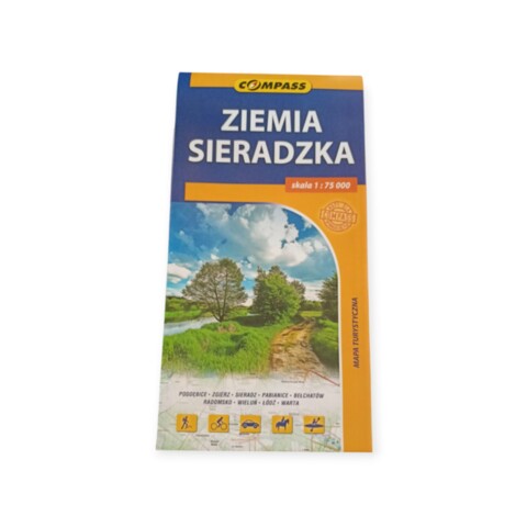 Mapa Ziemia Sieradzka Skala 1:75 000