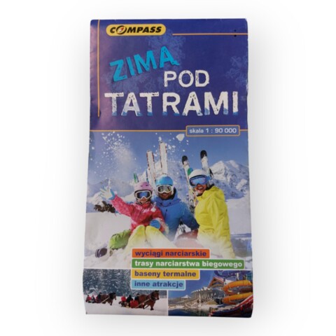 Mapa Zima pod Tatrami 1:90 000 