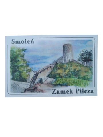 Pocztówka Smoleń Zamek Pilcza