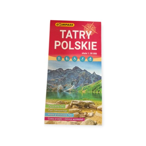 Mapa Tatry Polskie 1:30 000