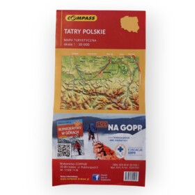 Mapa Tatry Polskie 1:30 000 