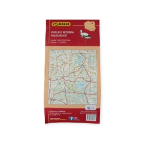 Mapa Wielkie Jeziora Mazurskie mapa żeglarska 1:50 000
