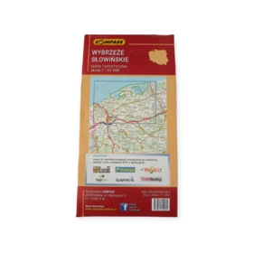 Mapa Wybrzeże Słowińskie Słowiński Park Narodowy od Ustki po Łebę i Słupsk 1:55 000