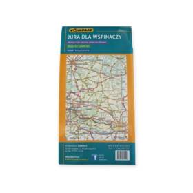 Mapa Jura dla Wspinaczy i nie tylko 1:100 000 laminowana